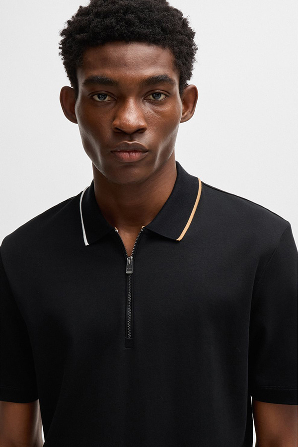 POLO ΜΠΛΟΥΖΑ BOSS - 001 ΜΑΥΡΟ